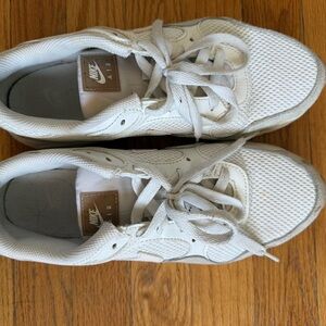 Nike Air White Mesh Sneakers